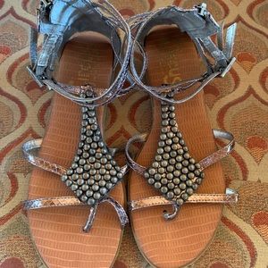Women’s Circus by Sam Edelman Gunmetal Sandals